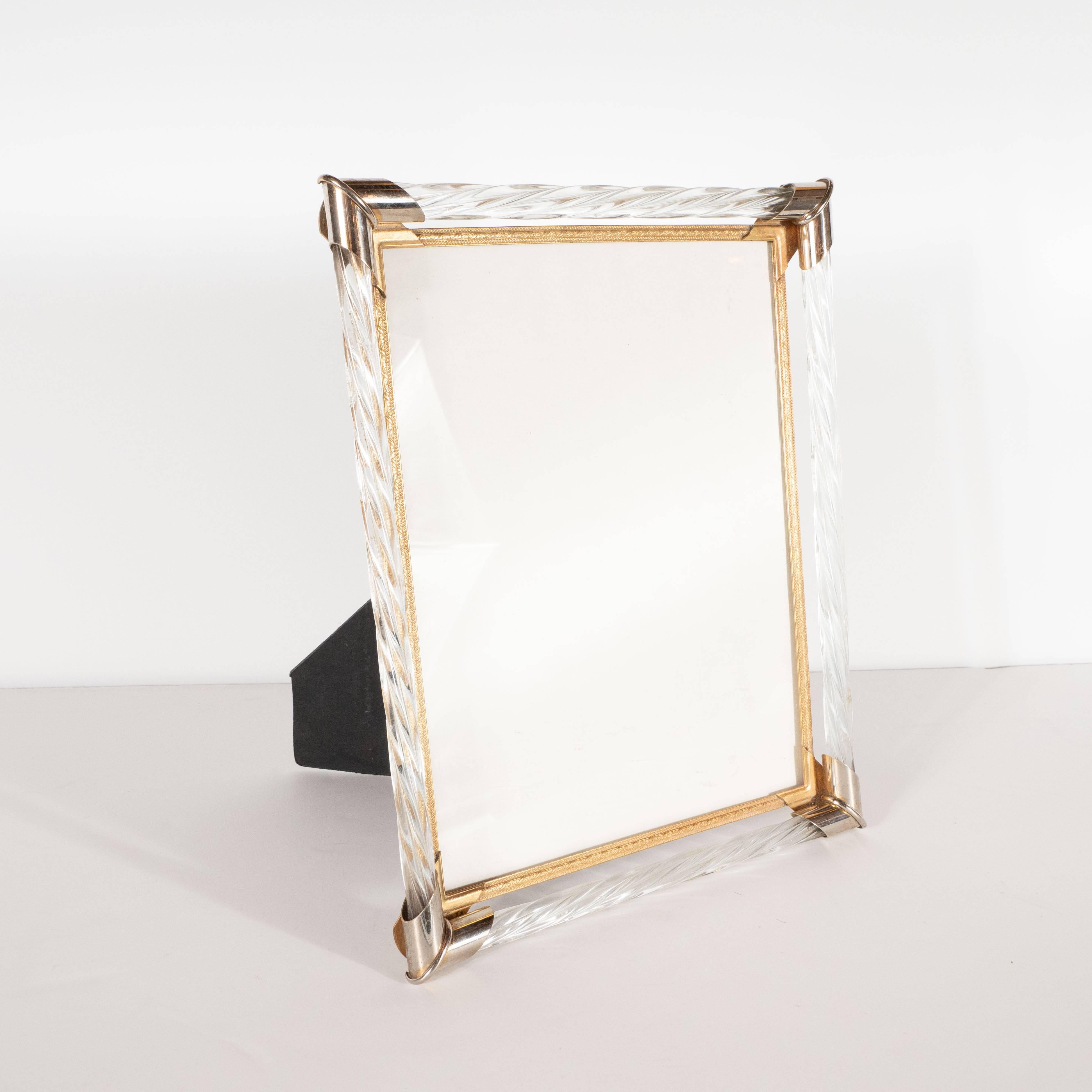 mid century modern picture frame