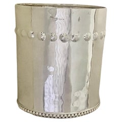 Mid-Century Modern Brandimarte 800 Solid Silver Champagne Ice Bucket 1960's