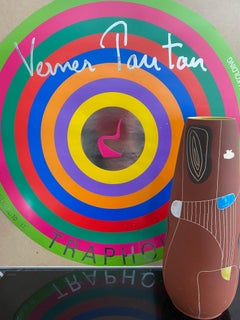 Vase "Brasil" de Bodo Mans pour Bay Keramik Allemagne, moderne du milieu du siècle dernier