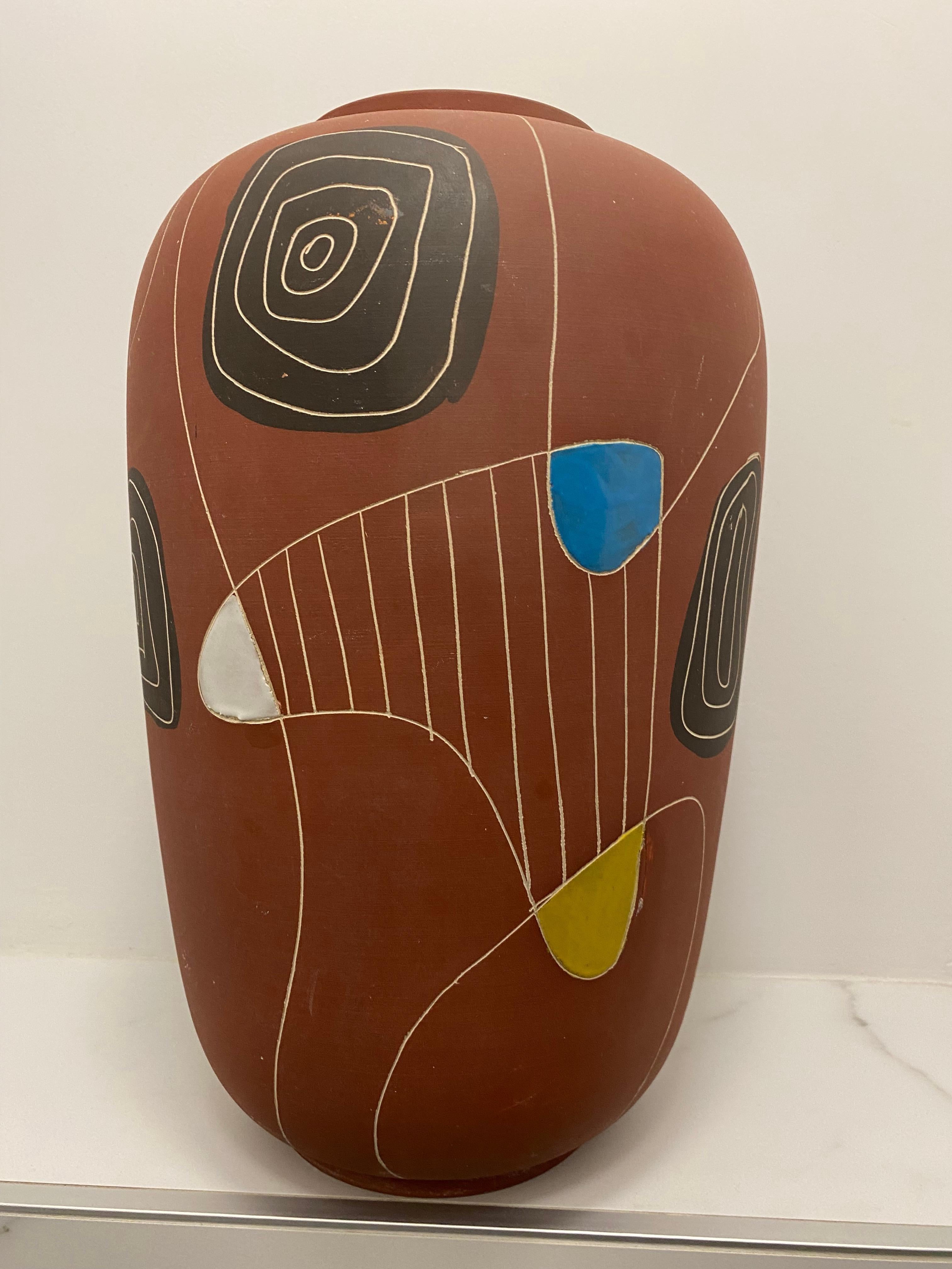Peint à la main Vase 