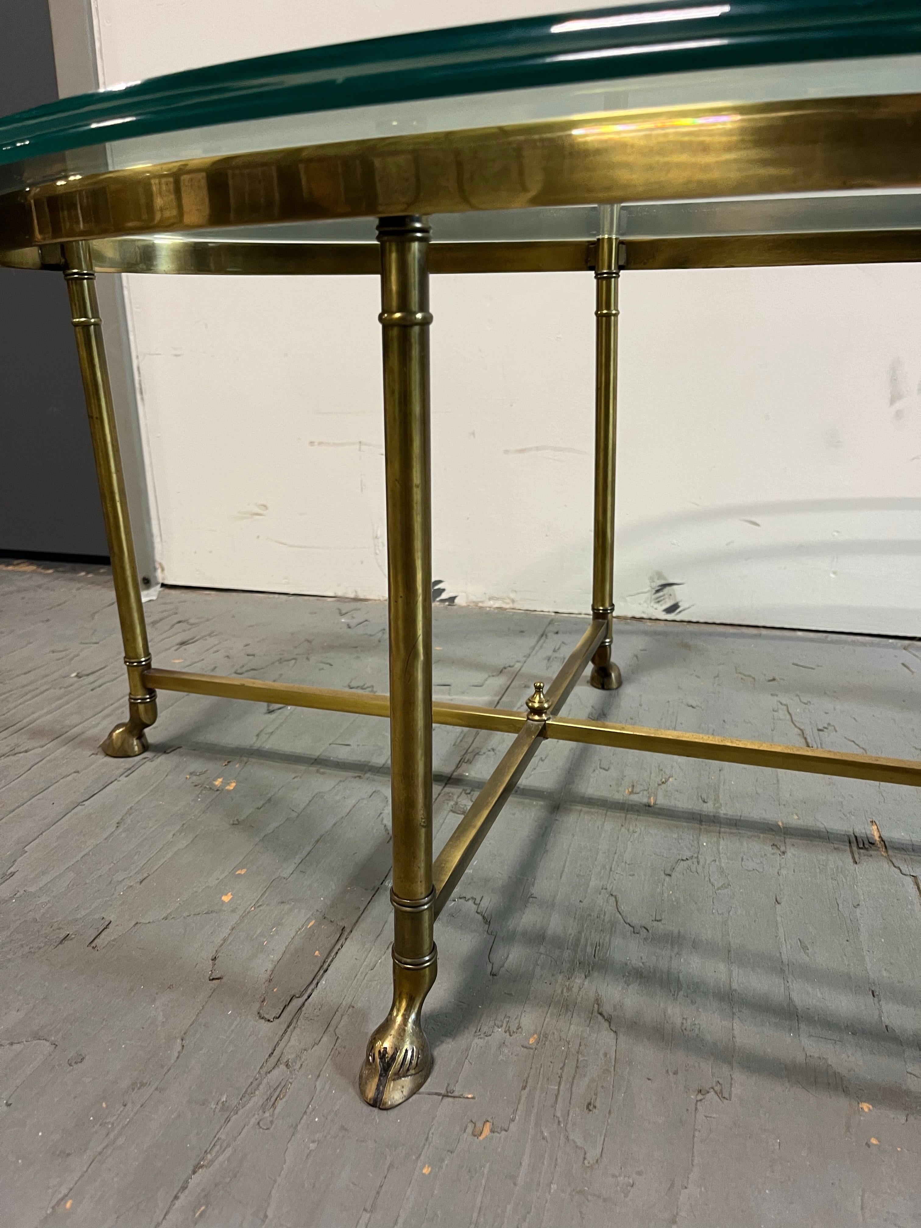 Table basse moderne du milieu du siècle dernier dans le style de Jansen LaBarge Bon état - En vente à W Allenhurst, NJ