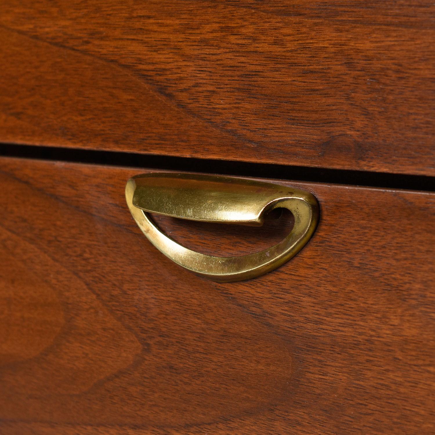 mid century bassett highboy dresser