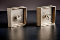 Carl Auböck Paar Buchstützen, Österreich 1960er Jahre