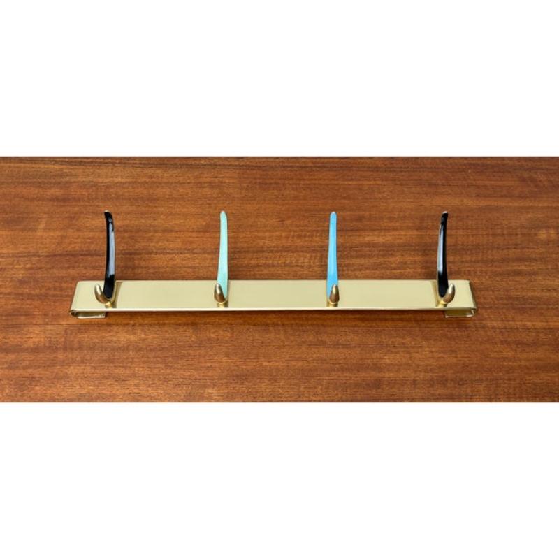 Mid-Century Modern Brass Coat Rack, 1960s For Sale 9