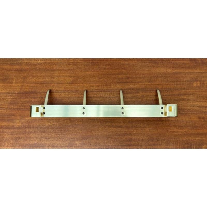 Metal Mid-Century Modern Brass Coat Rack, 1960s For Sale
