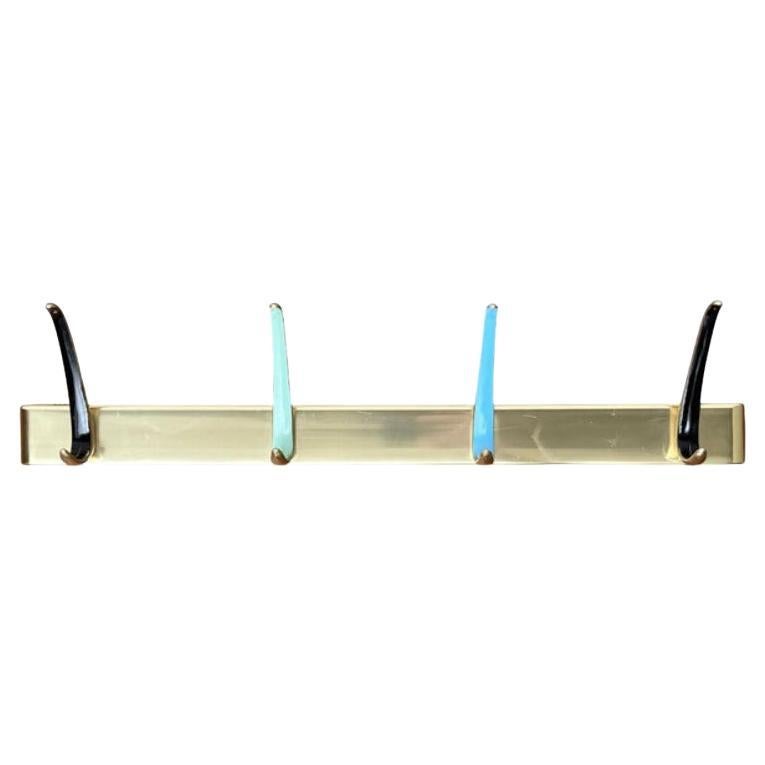 Mid-Century Modern Brass Coat Rack, 1960s