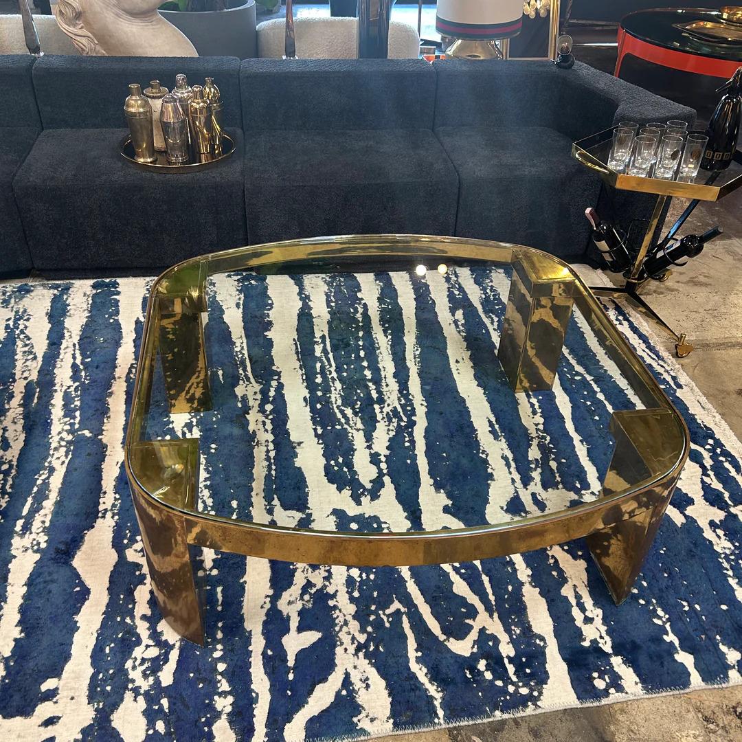 Table basse en laiton The Moderns Modernity en vente 1