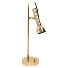 Mid Century Modern Brass Desk Lamp