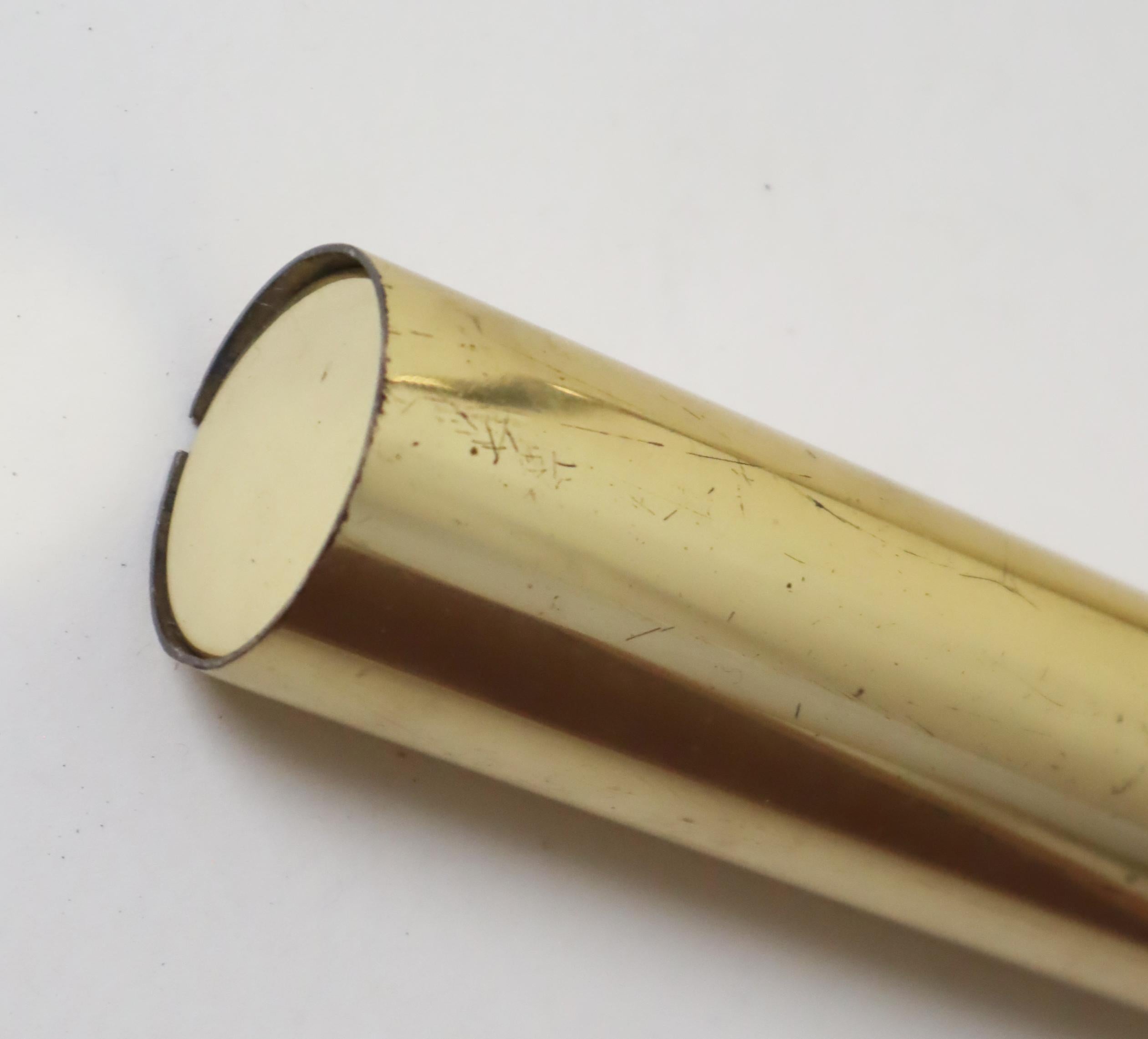 Mid-Century Modern Brass Floor Lamp Swivel For Sale 3