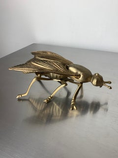 Mid-Century Modern Brass Fly Ashtray, Spain