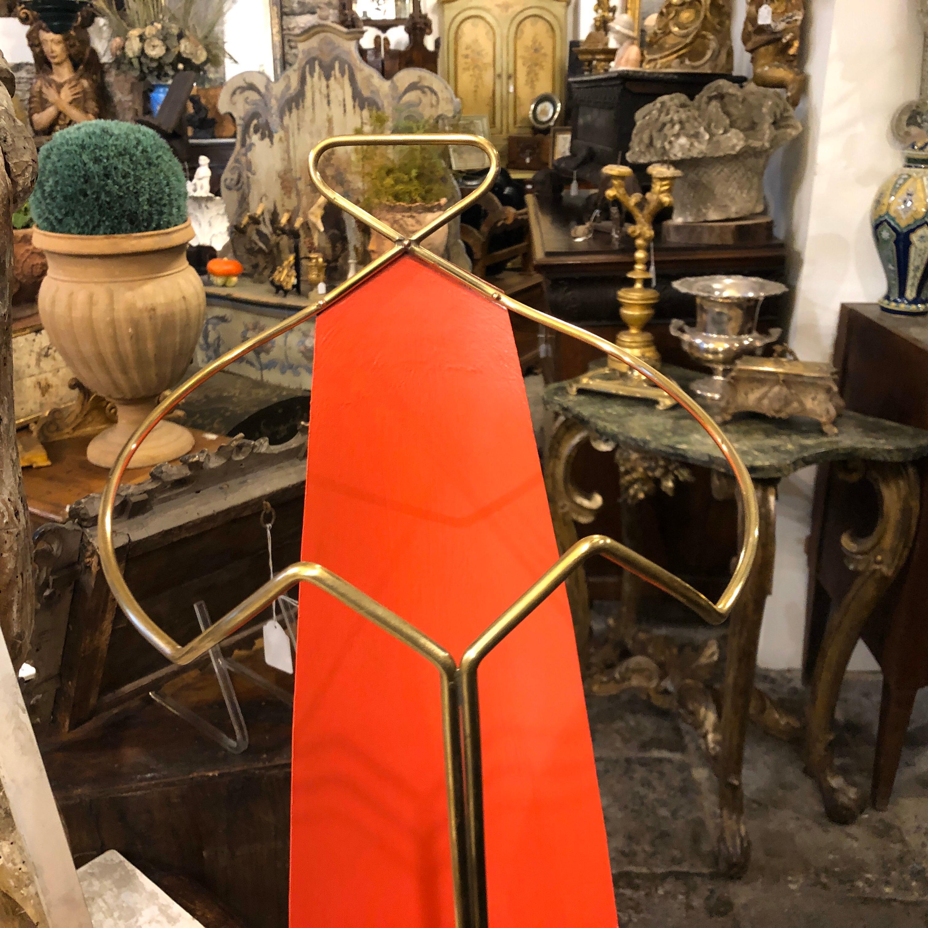 1950s Mid-Century Modern Brass Italian Umbrella Stand 8