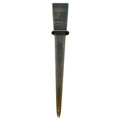 Vintage Arts & Crafts Brass Letter Opener