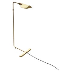 Lampadaire LZ 17 en laiton de style Mid-Century Modern, par Cedric Hartman et Jack Lenor Larsen, années 1960