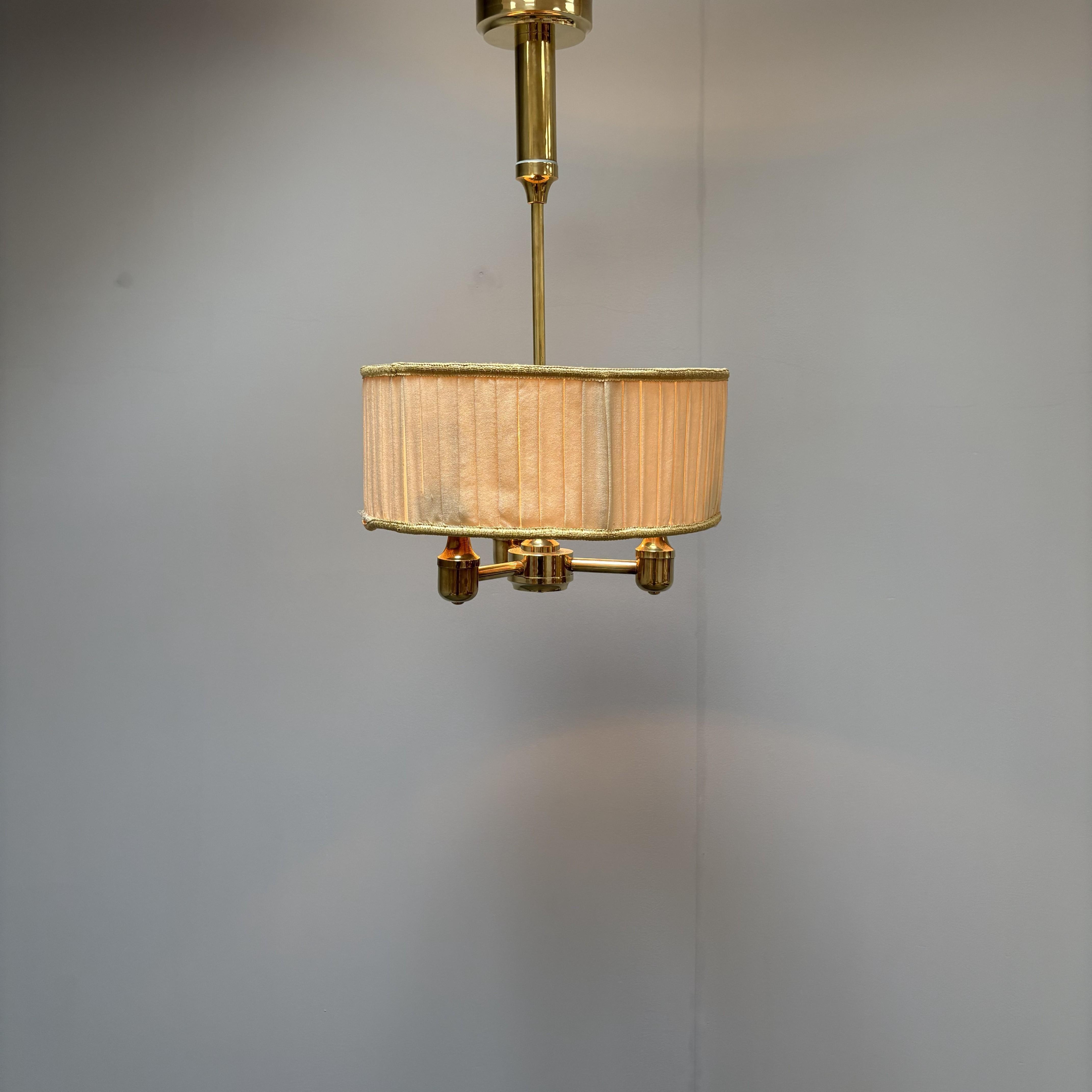 Mid-Century Modern Brass Pendant , 1960s, Germany For Sale 6