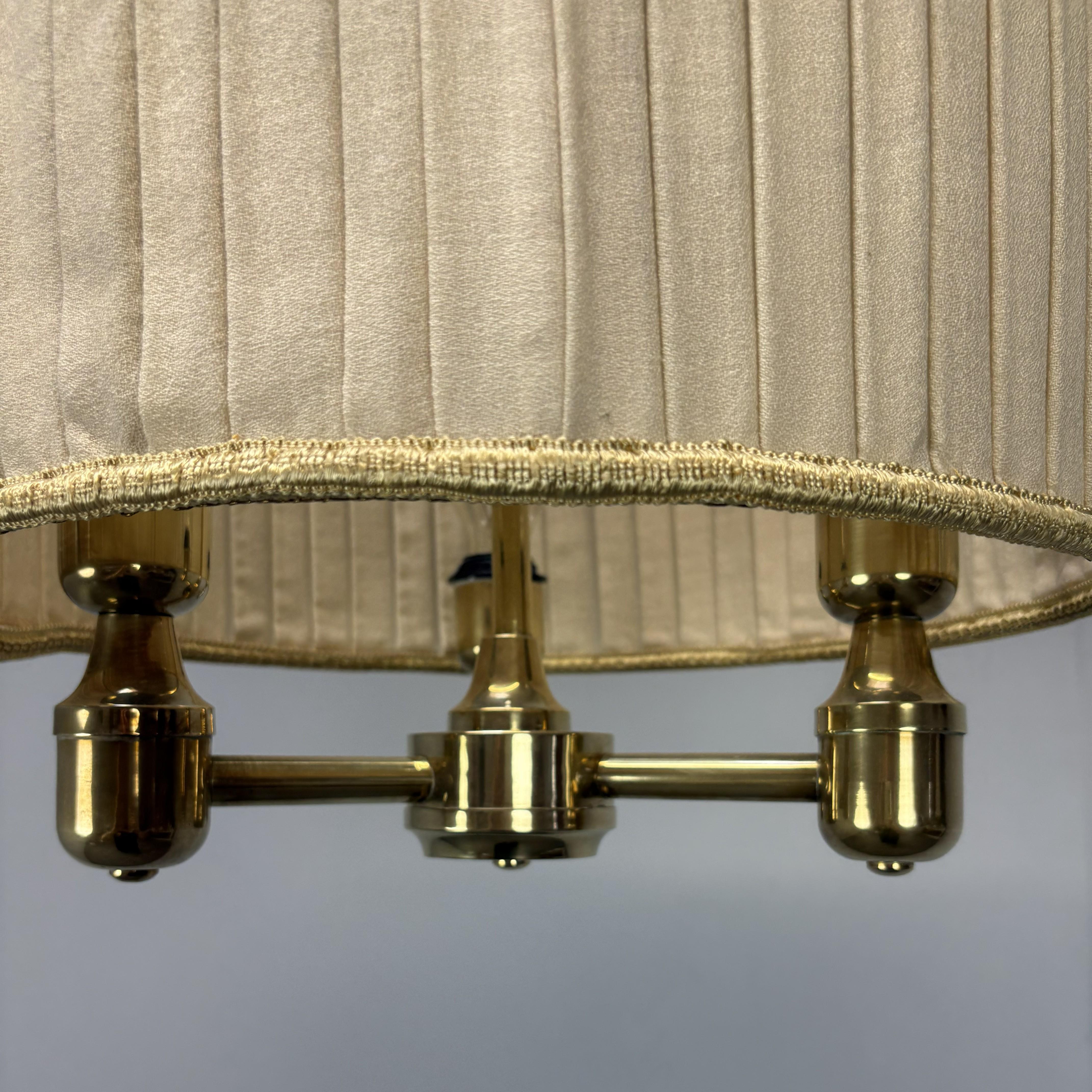 Mid-Century Modern Brass Pendant , 1960s, Germany For Sale 1