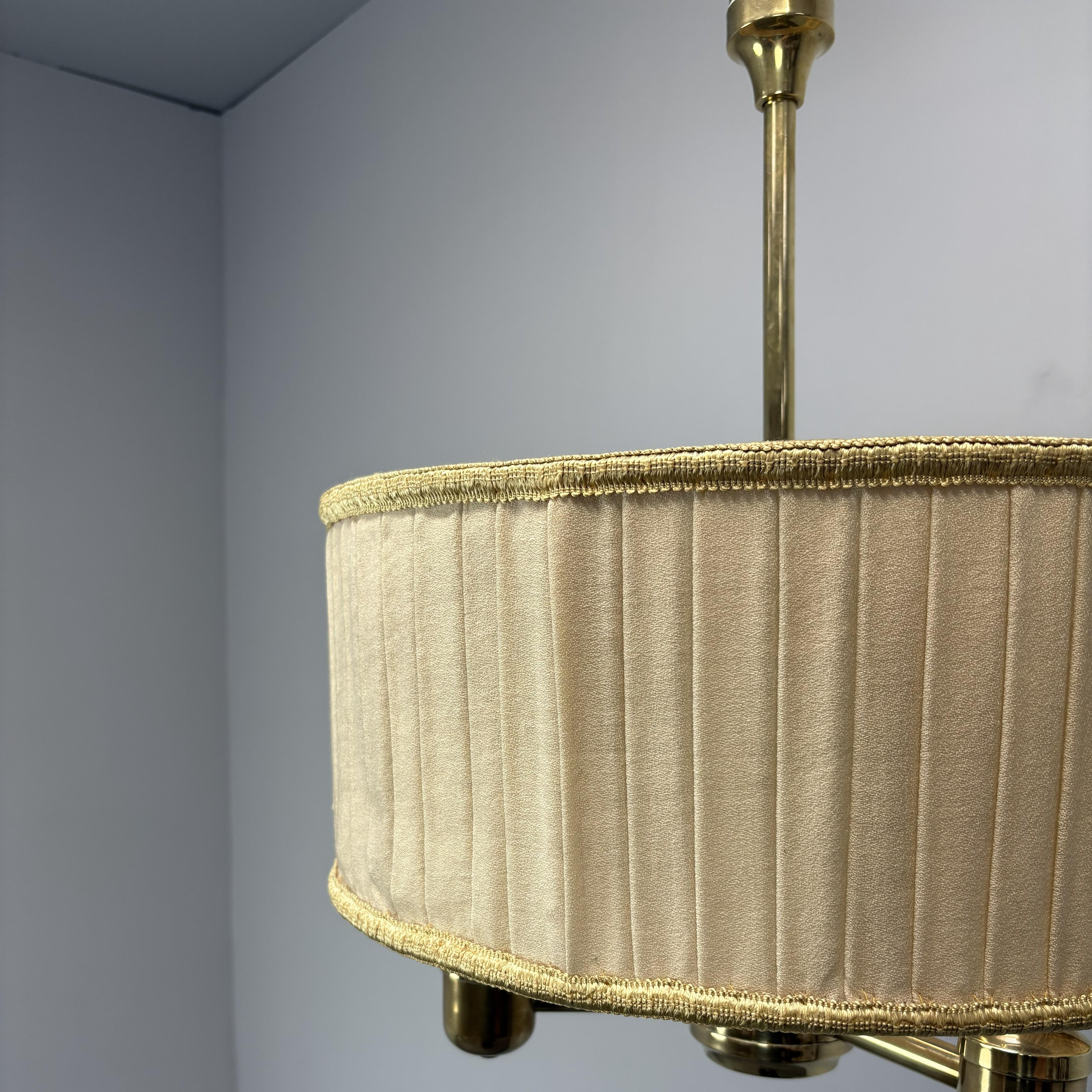 Mid-Century Modern Brass Pendant , 1960s, Germany For Sale 2