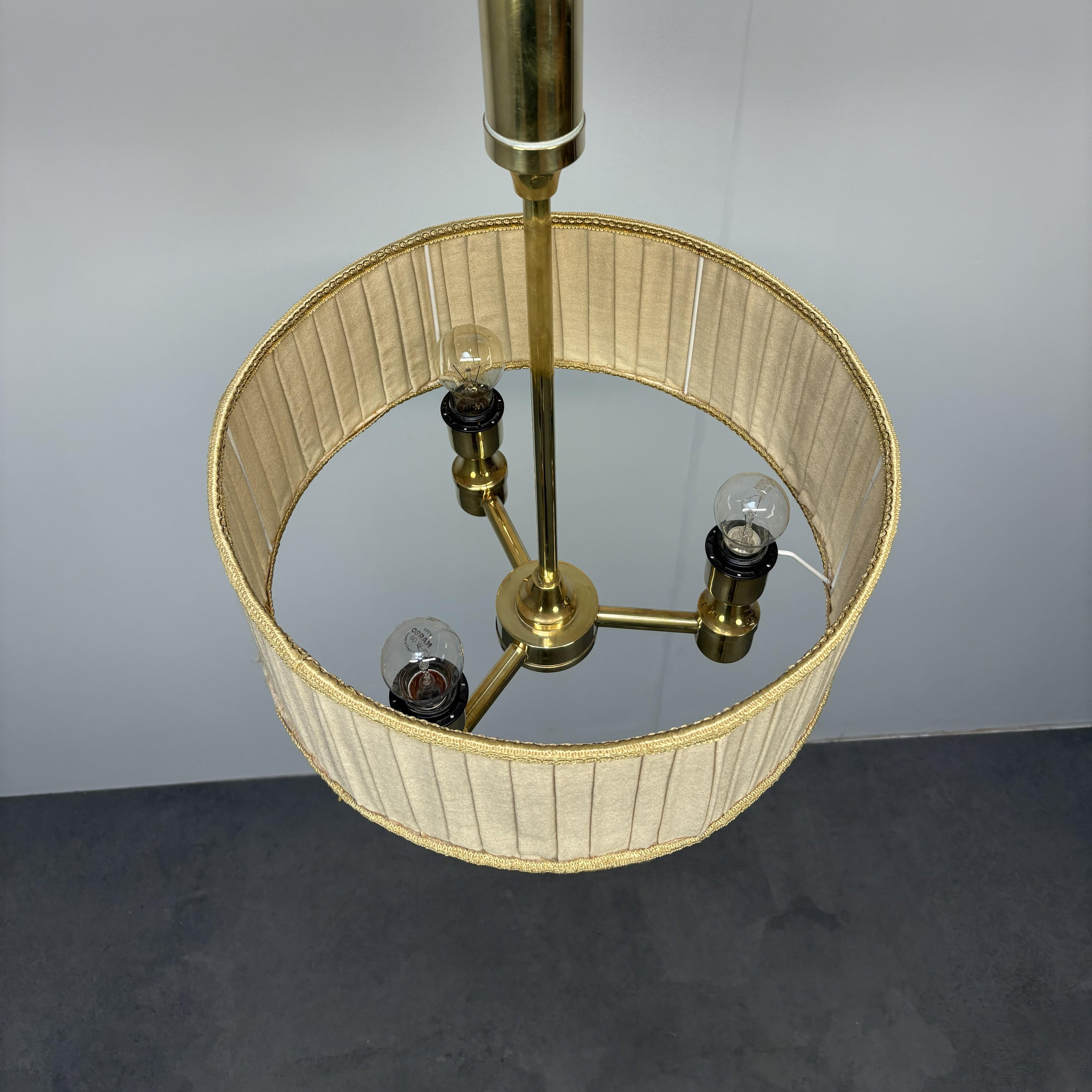 Mid-Century Modern Brass Pendant , 1960s, Germany For Sale 5