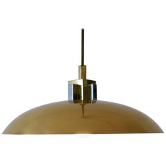 Mid-Century Modern Brass Pendant Lamp by Art-Line, Germany, 1980s