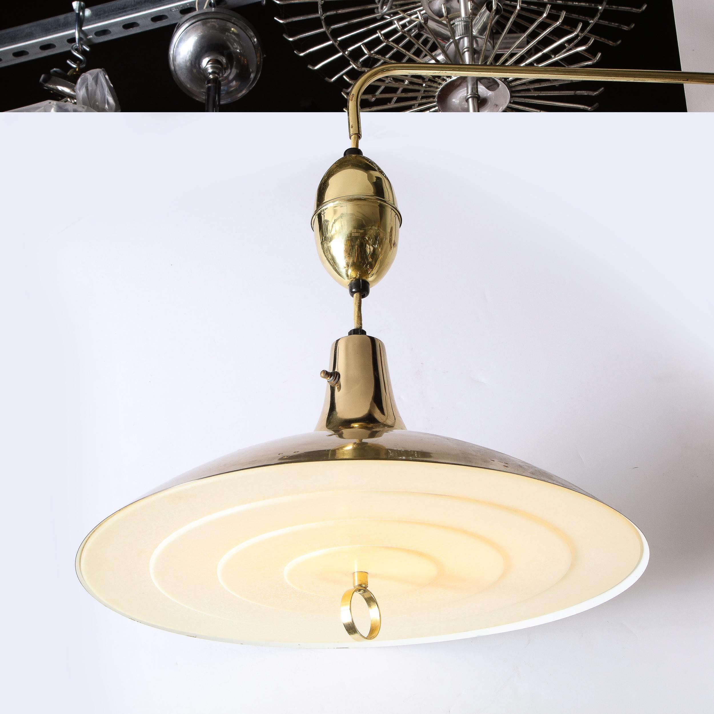 Mid Century Modern Brass, Perspex & Walnut Sculptural Wall Light For Sale 4