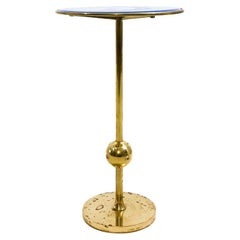 Vintage Mid-Century Modern Brass Side Table T1 by Osvaldo Borsani for ABV & Tecno, 1950s