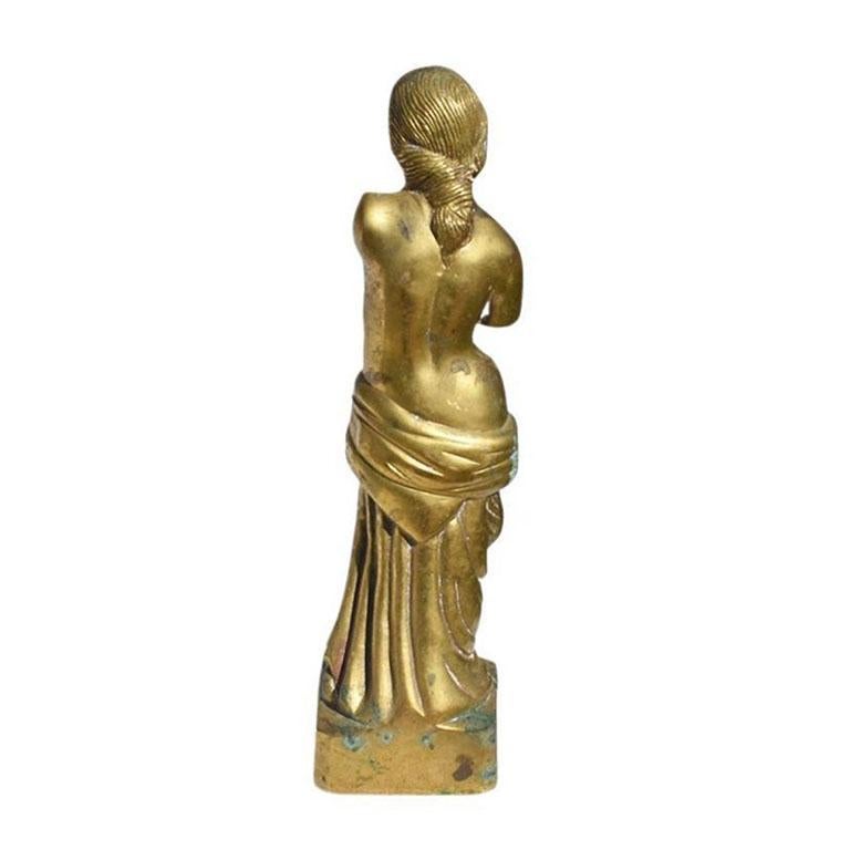 greek brass figurine