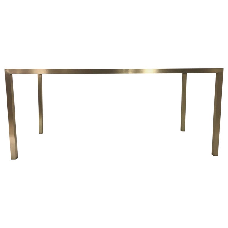 MidCentury Modern Brass Table Base For Sale at 1stDibs