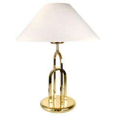 Mid Century Modern Brass Table Lamp, 1970s