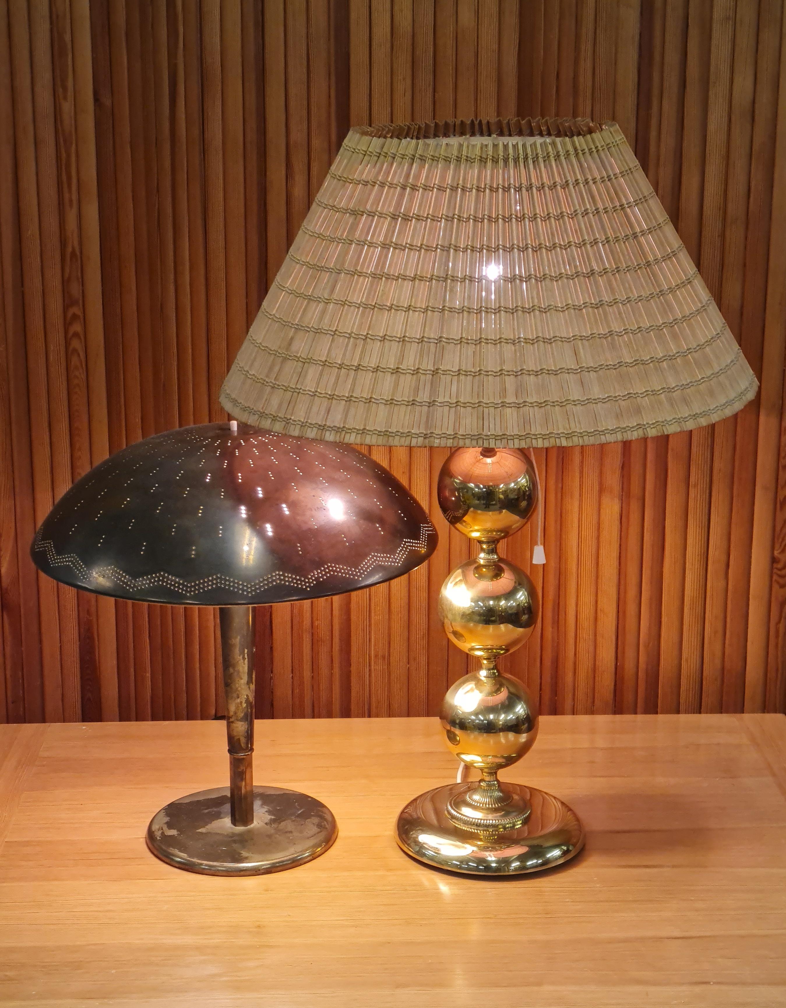 Lampe de table The Moderns en laiton Attr. Kai Kai, Valaisin Mäkelä 1970 en vente 1