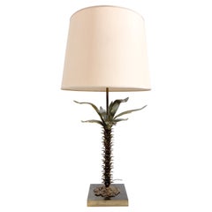 Lampada da tavolo in ottone moderna di metà secolo