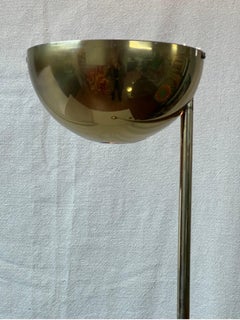 Mid-Century Modern Brass Torchiere