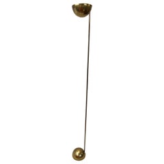 Mid-Century Modern Brass Torchiere
