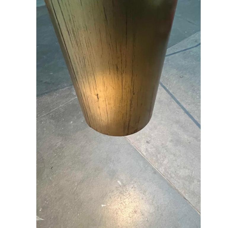 Mid-Century Modern Brass Tube Pendant Lamp, 1960s For Sale 9