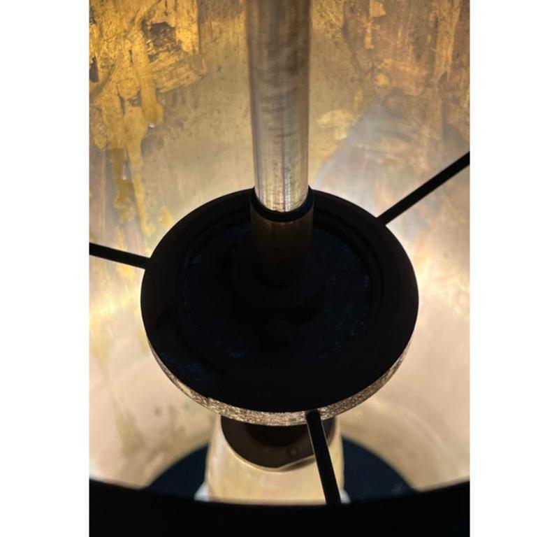 Mid-Century Modern Brass Tube Pendant Lamp, 1960s For Sale 13