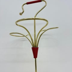 Mid-century Modern Brass umbrella stand , 1950s