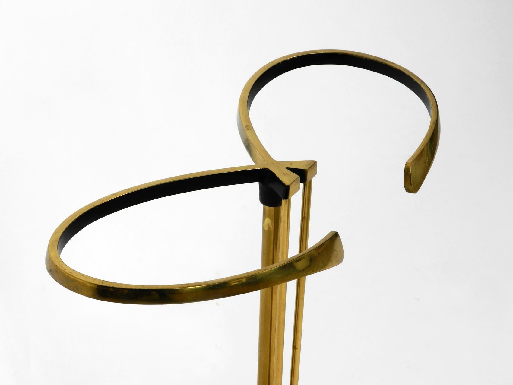 Mid-20th Century Mid-Century Modern Brass Umbrella Stand by Walter Bosse in Original Condition