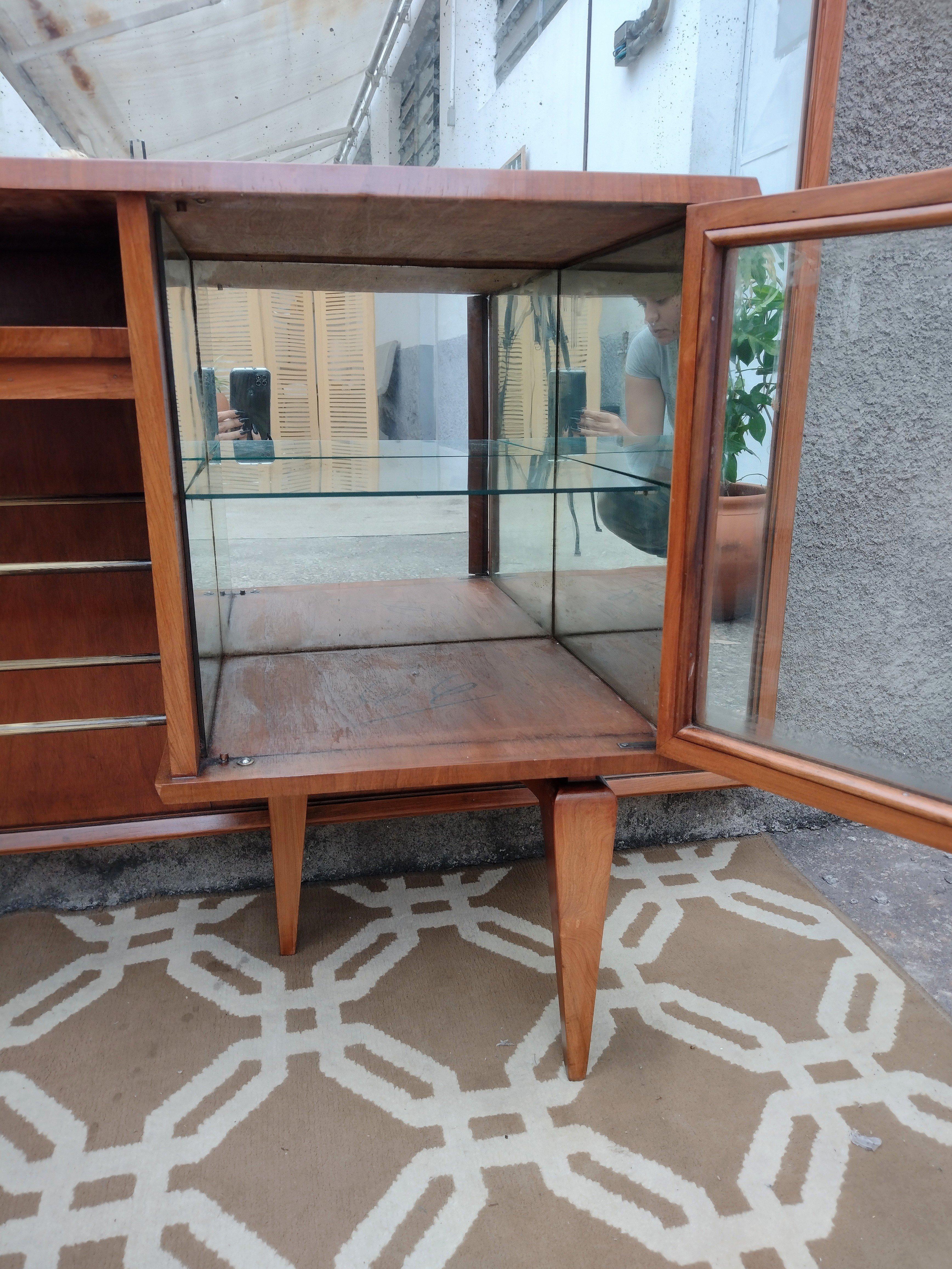 Mid-Century Modern Brazilian Dressing Table in Caviuna Wood For Sale 6