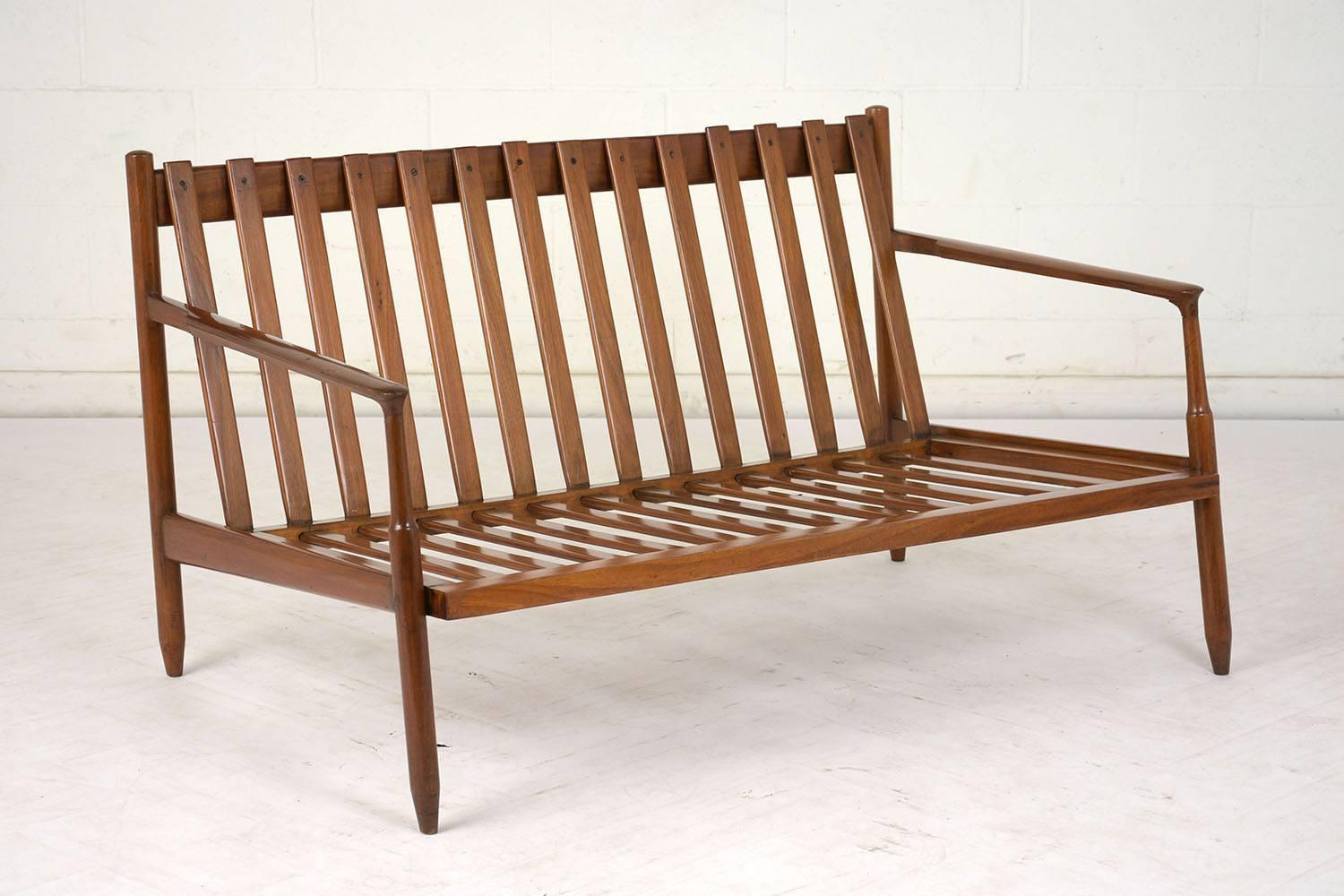 1960s Brazilian Mid-Century Modern Loveseat 1