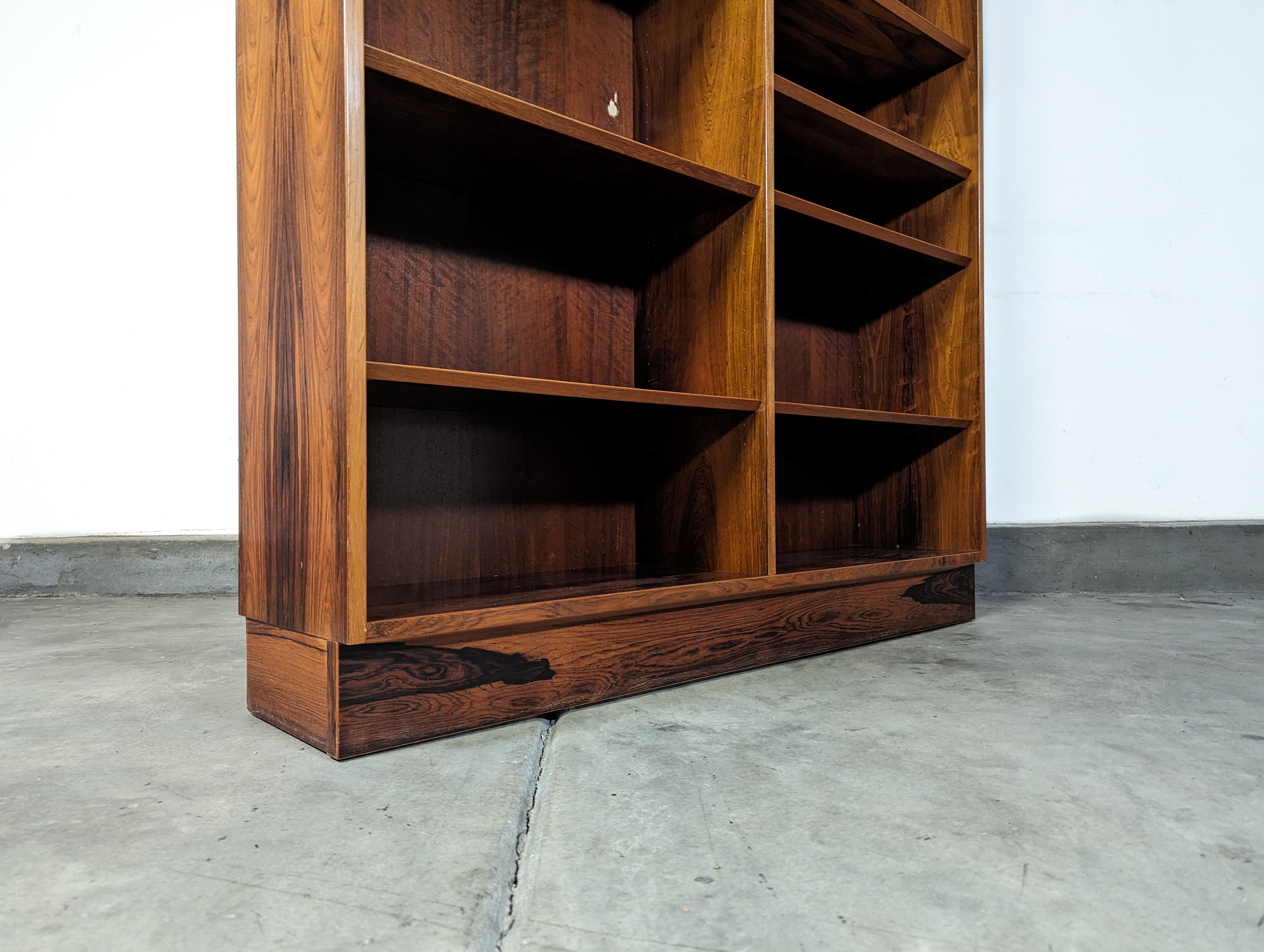 Mid-20th Century Mid Century Modern Brazilian Rosewood Bookcase by Poul Hundevad, c1960s
