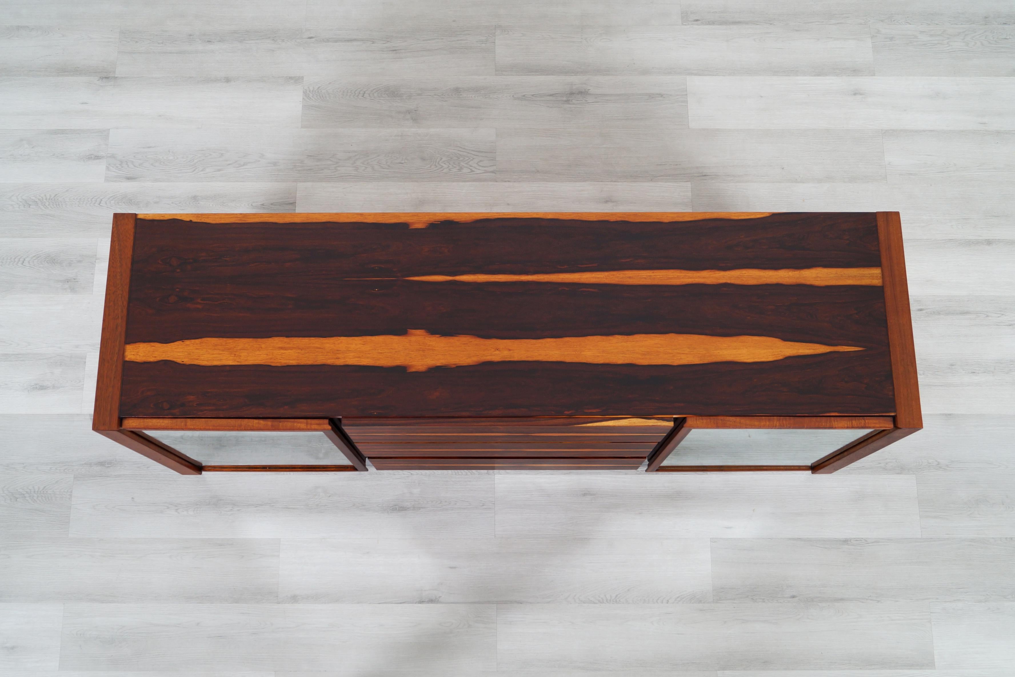 Mid-Century Modern Brazilian Rosewood Credenza 5