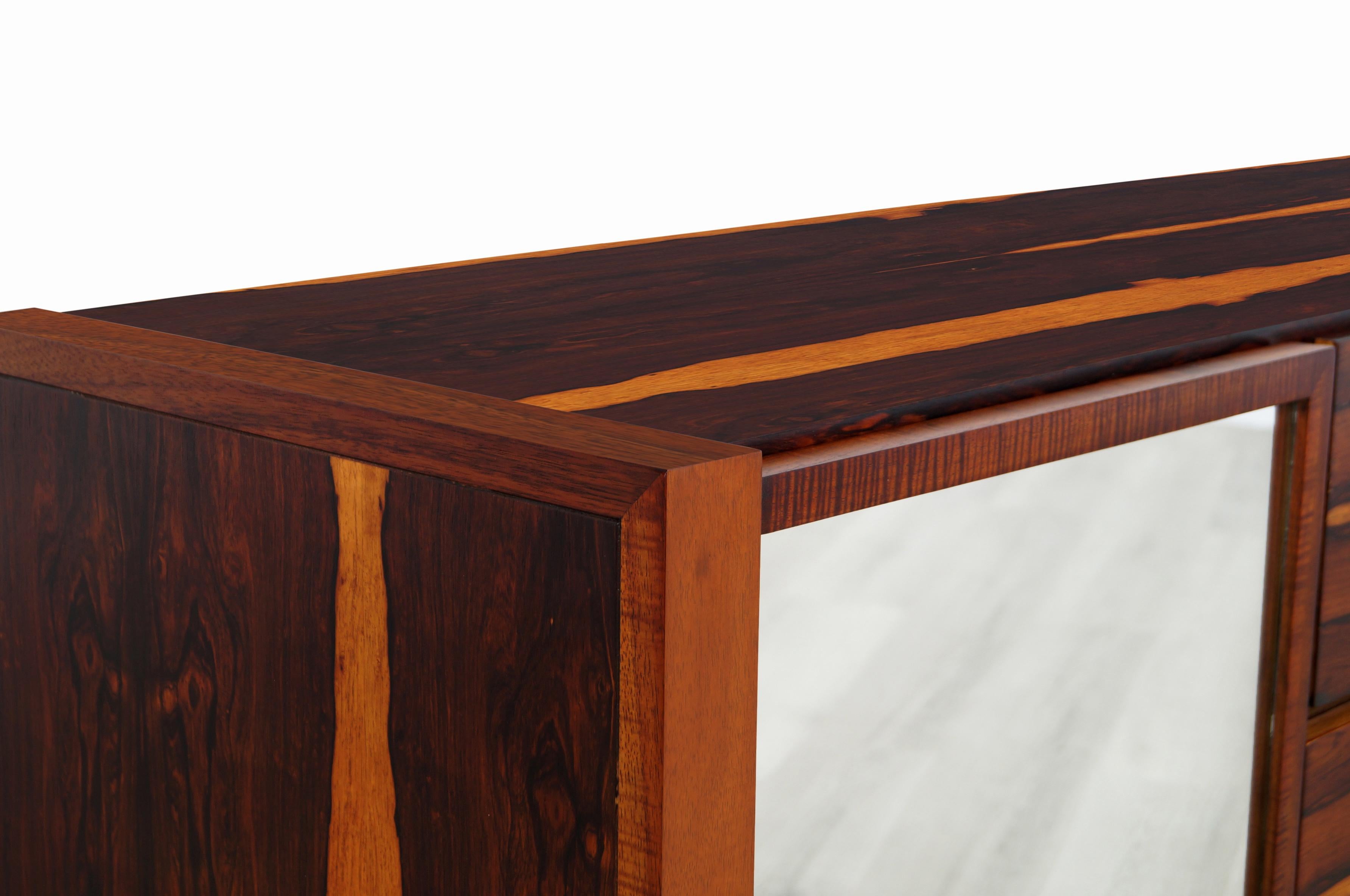 Mid-Century Modern Brazilian Rosewood Credenza 3