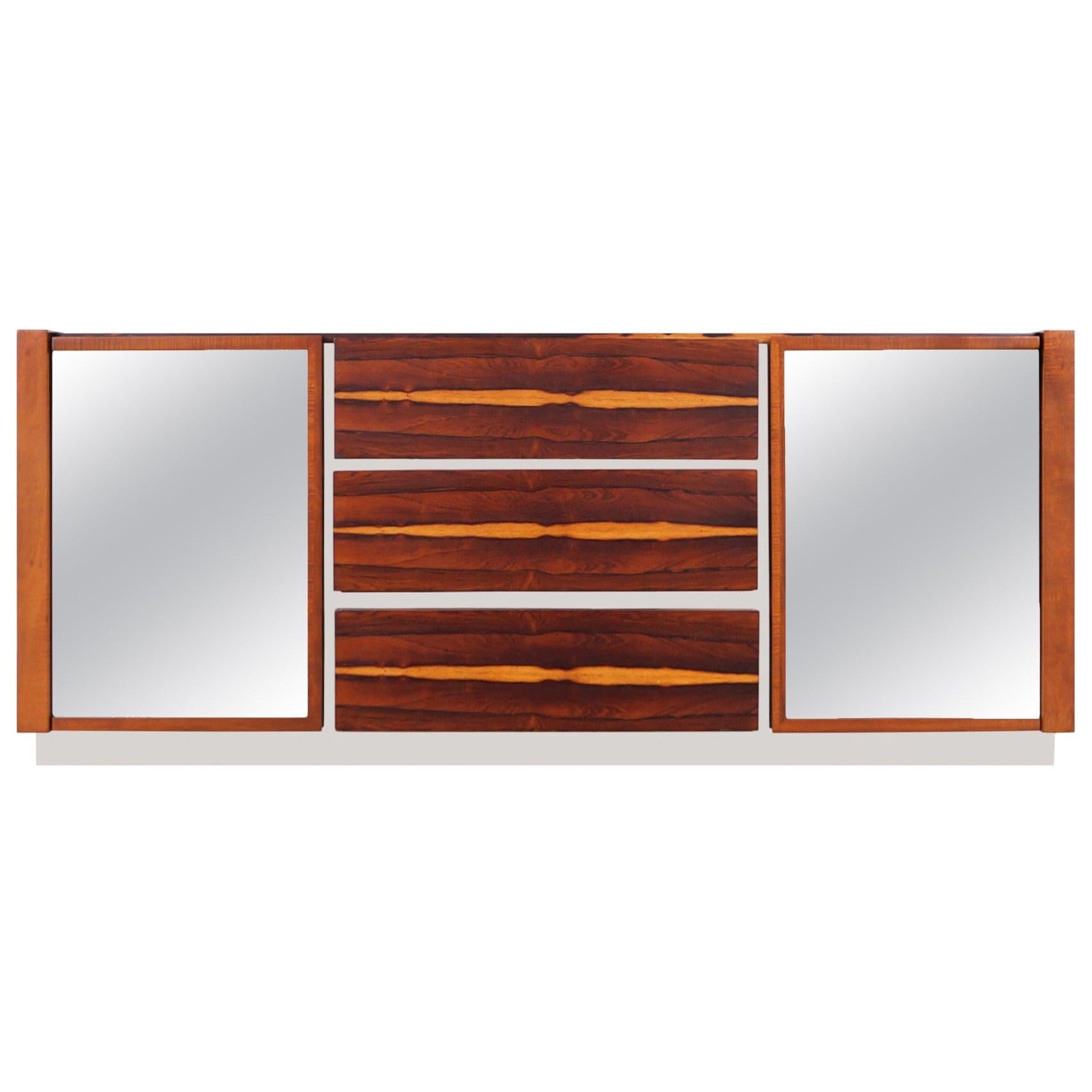 Mid-Century Modern Brazilian Rosewood Credenza