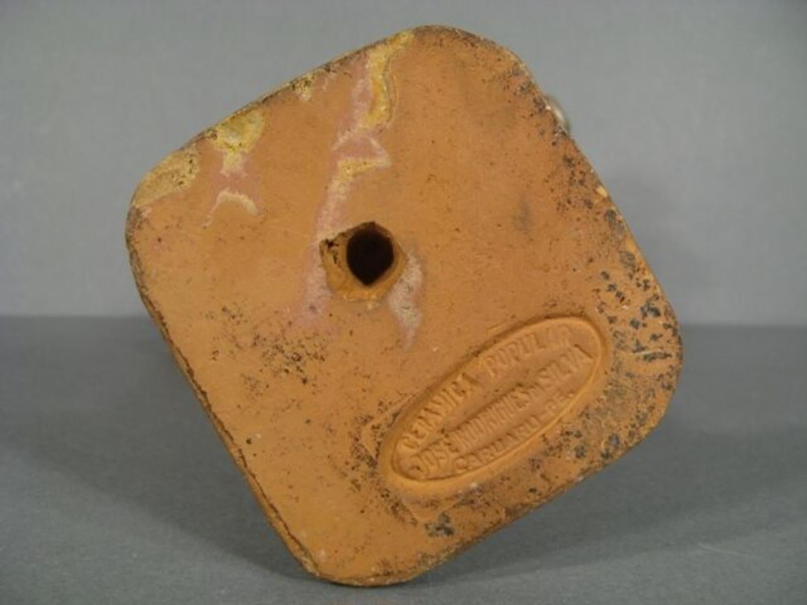 Mid-Century Modern Brazilian Terracotta Crucifix by José Rodrigues -1Y65 3