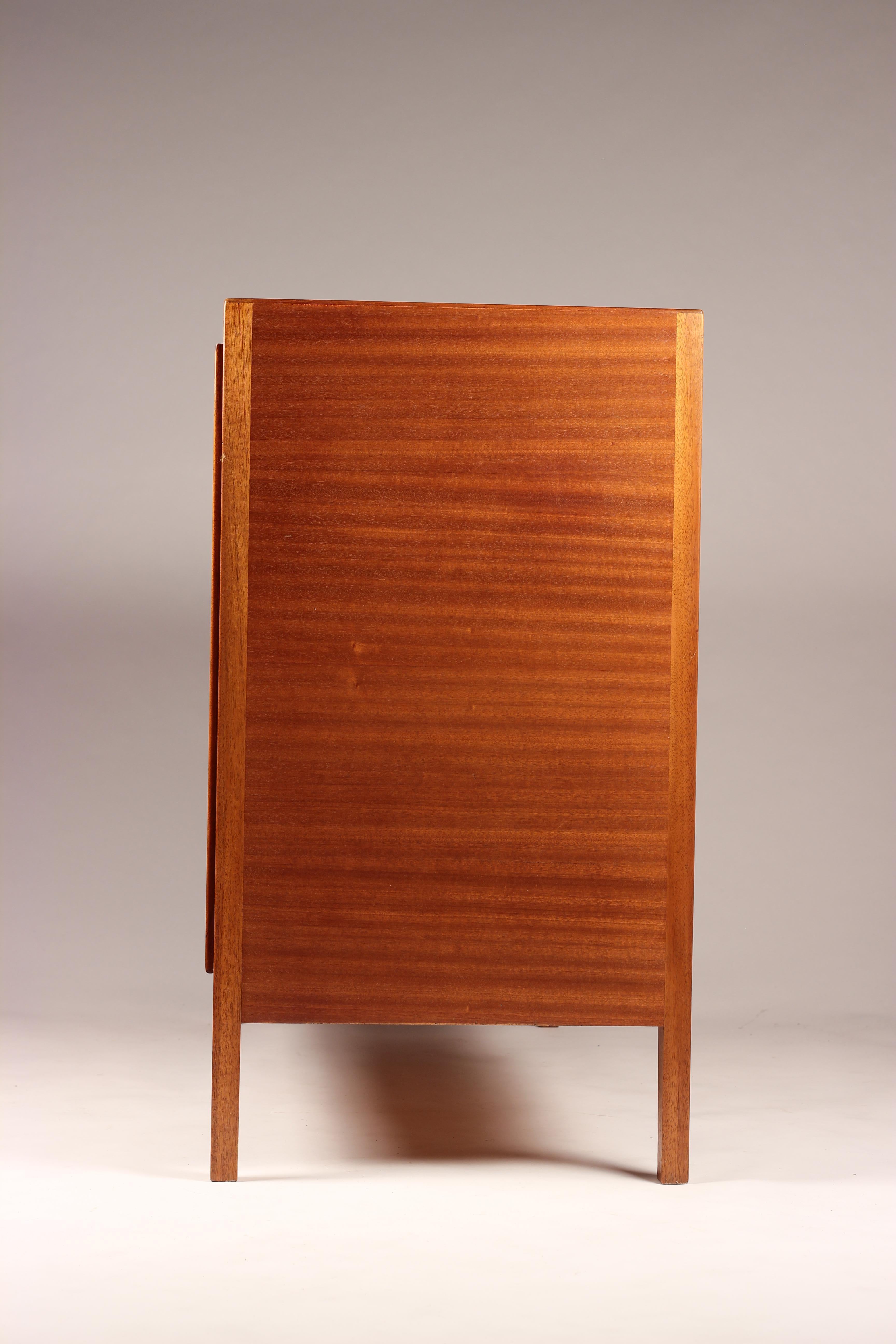 Mid-Century Modern British Double Helix Sideboard by Gordon Russell 1