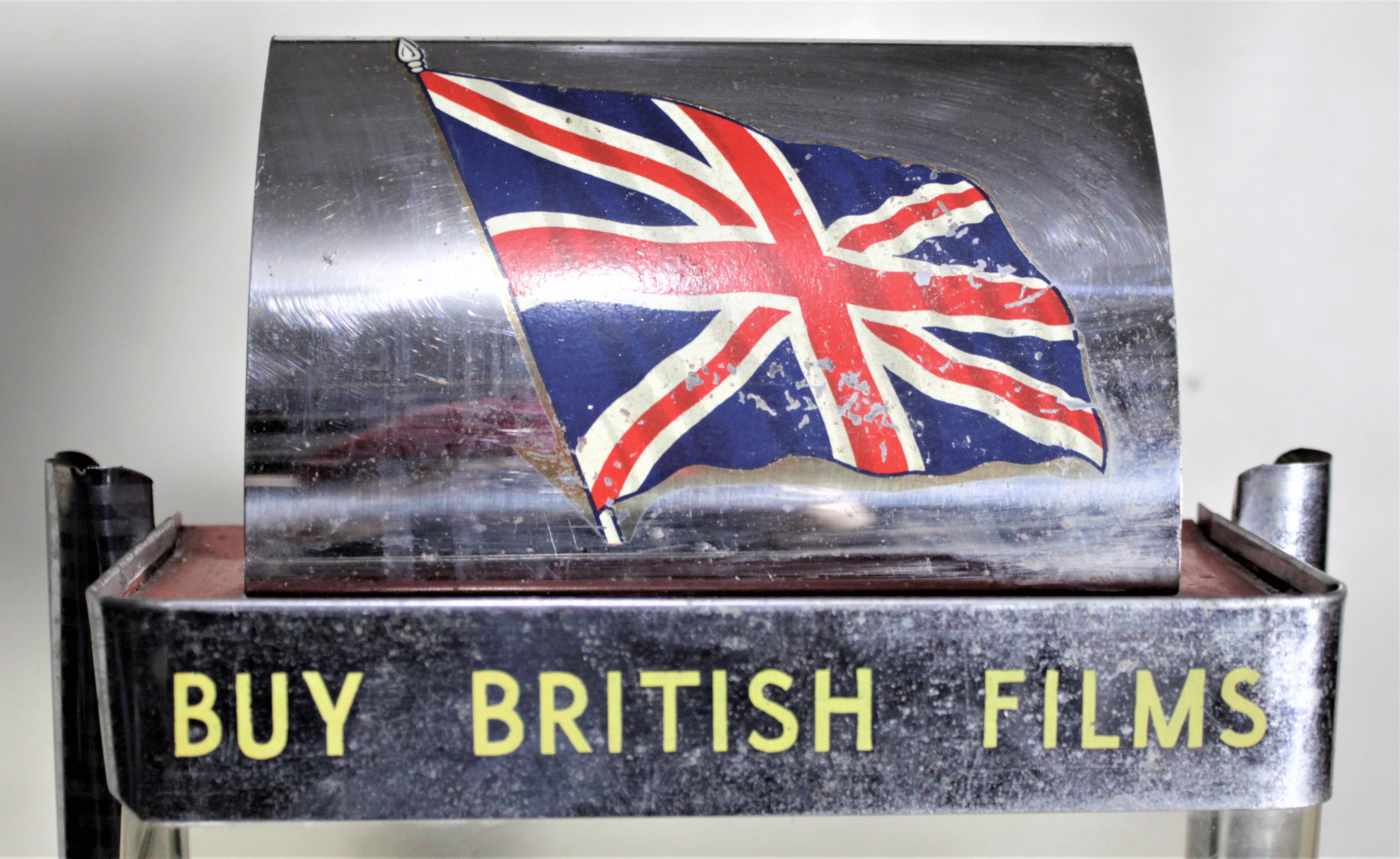 Métal Présentoir de magasin de film photographique britannique Ilford Selo:: moderne du milieu du siècle dernier en vente