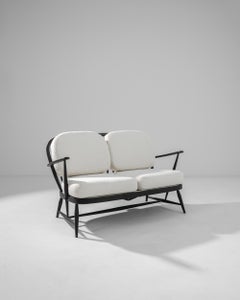 Mid-Century Modern British Loveseat by Ercol