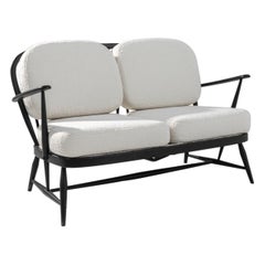 Loveseat britannique de style mi-siècle moderne par Ercol