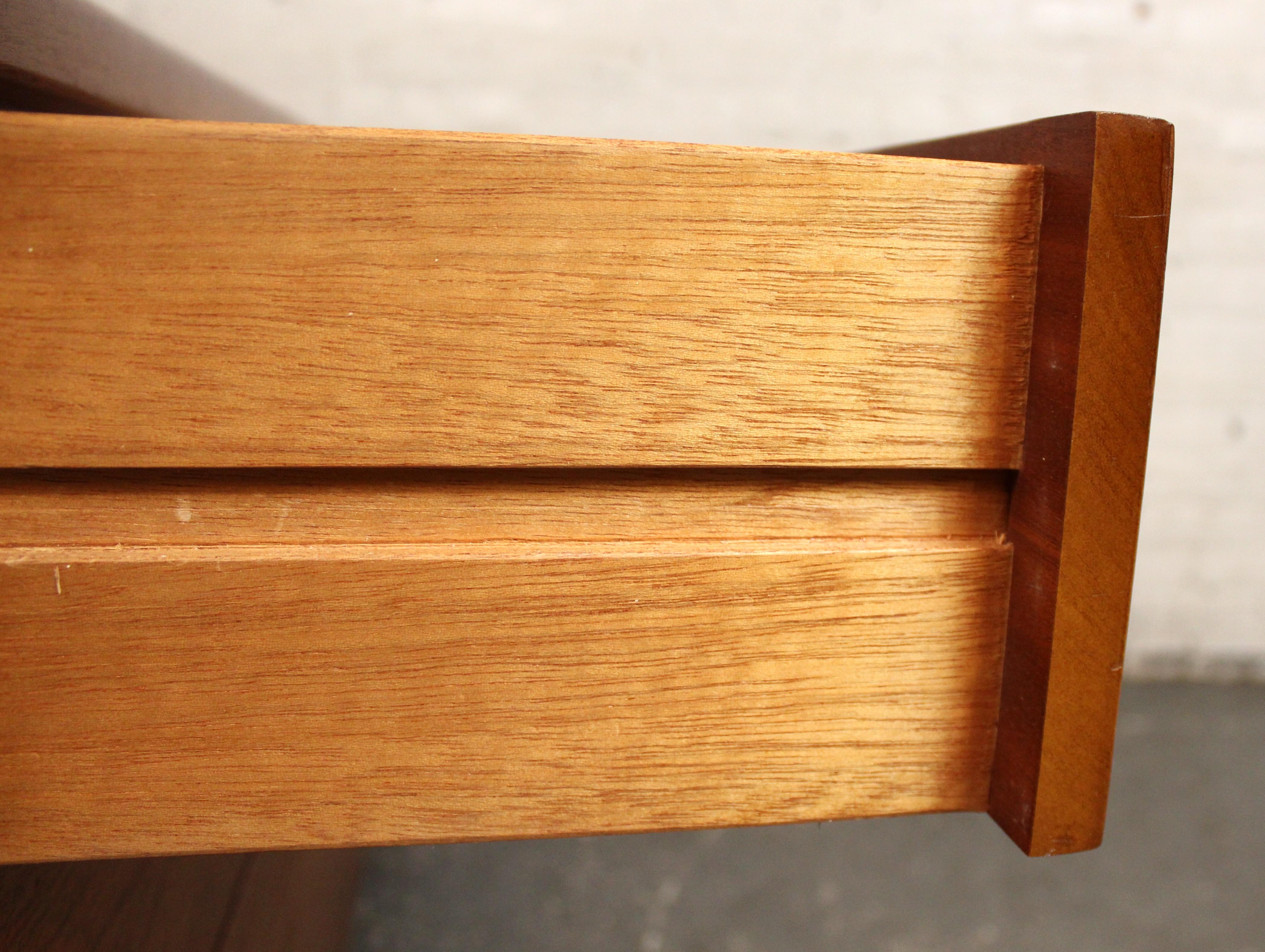 Mid-Century Modern British Teak Lowboy Dresser by White & Newton For Sale 13