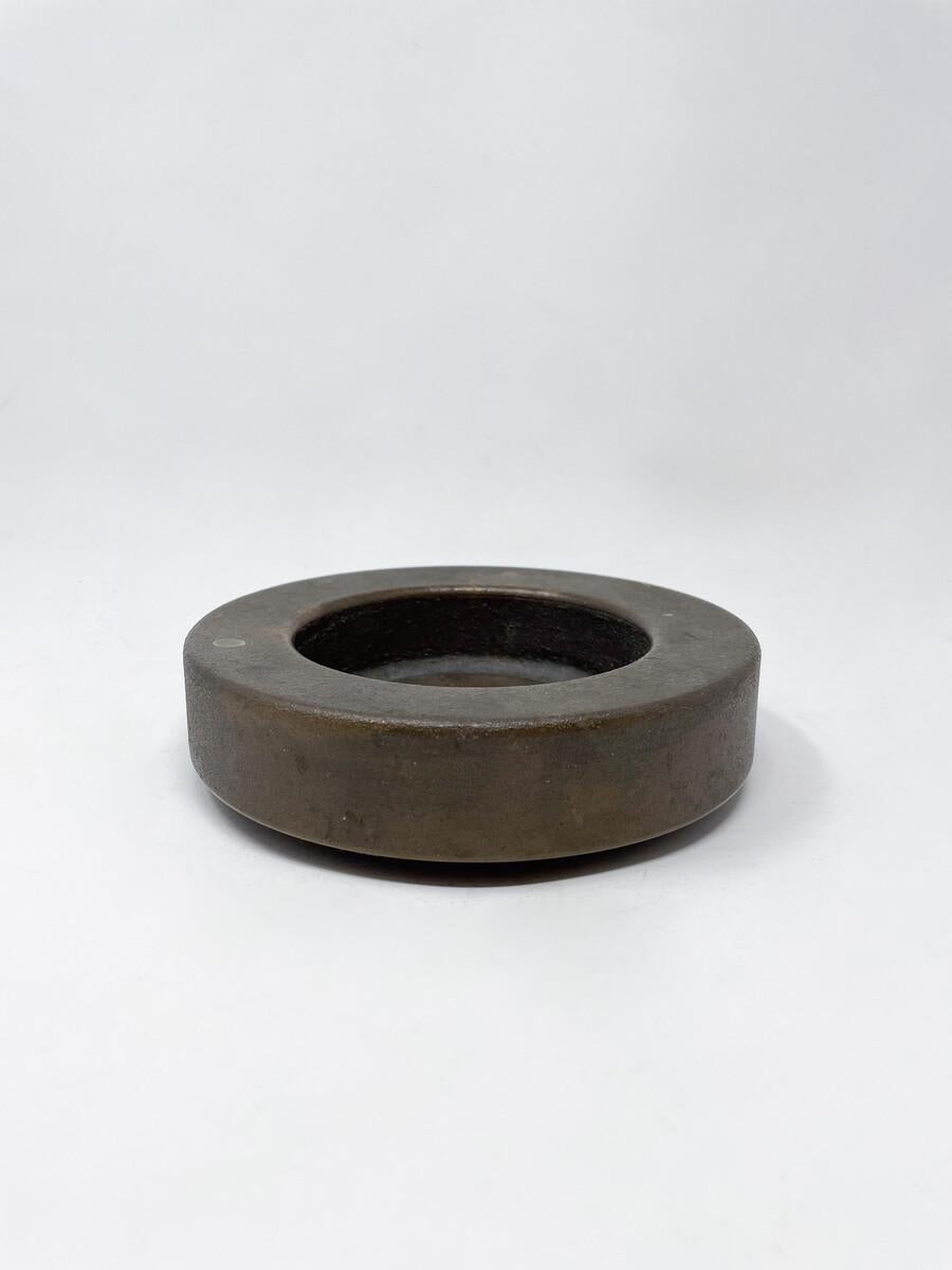 Mid-20th Century Mid-Century Modern Bronze Ashtray by Jules Wabbes, 1960s For Sale