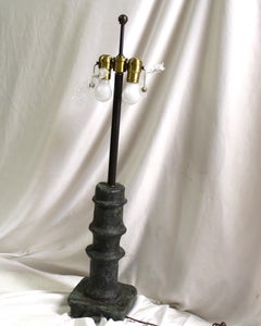 Mid Century Modern Bronze Lamps, s after D. Giacometti