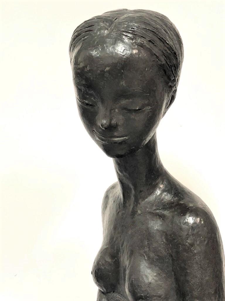 Mid-Century Modern Bronze Sculpture by Pino Conte, 1 of 1 8